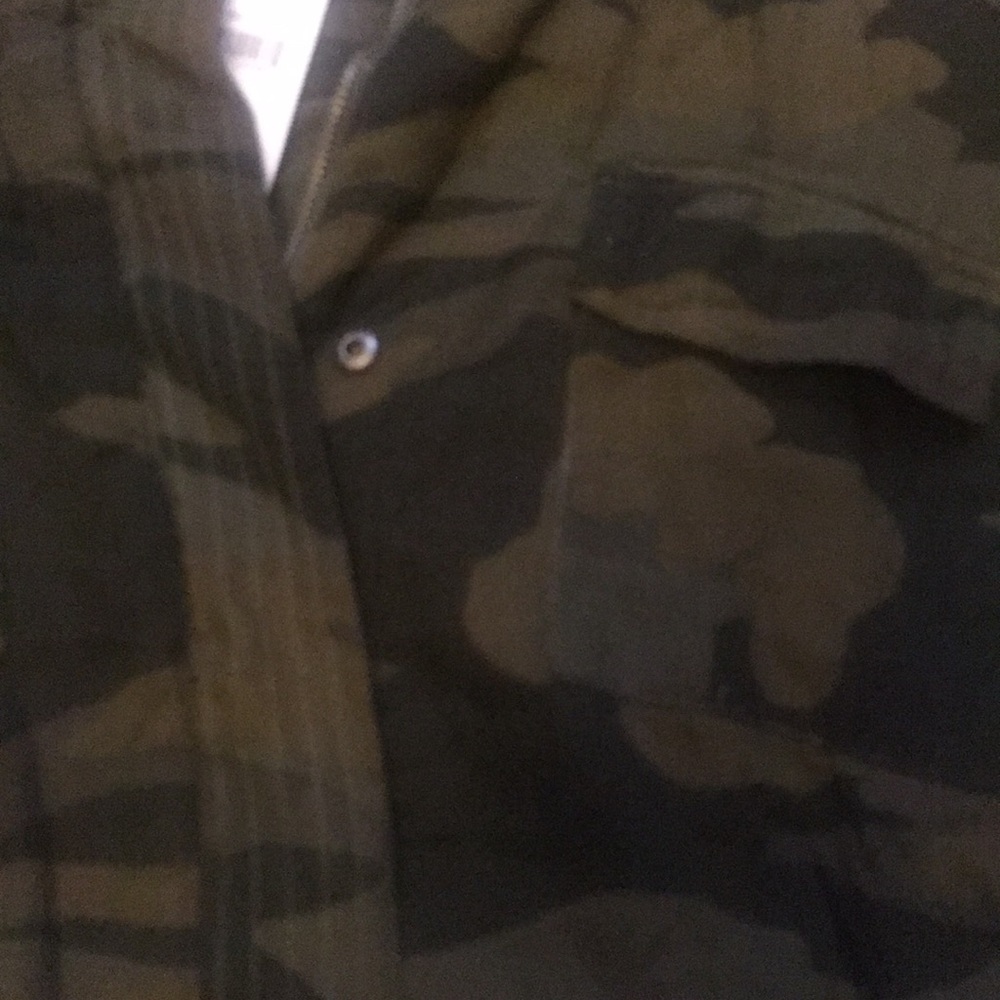 Splendid Camo Button/Zip Tee - image 3